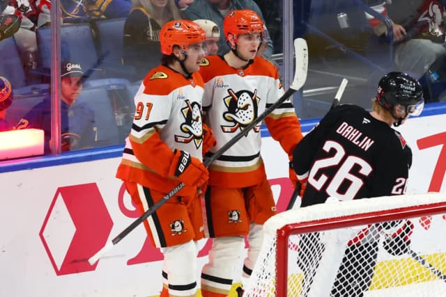 Ducks’ Leo Carlsson out 3-5 weeks with thigh injury, threatening his OIympic availability for Sweden